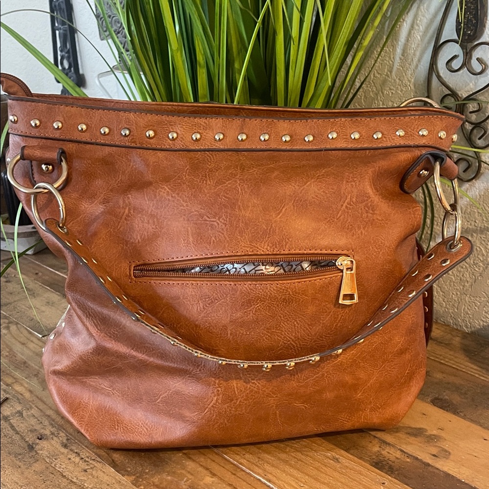 American Flag Studded Women's Bag - Picture 3 of 4
